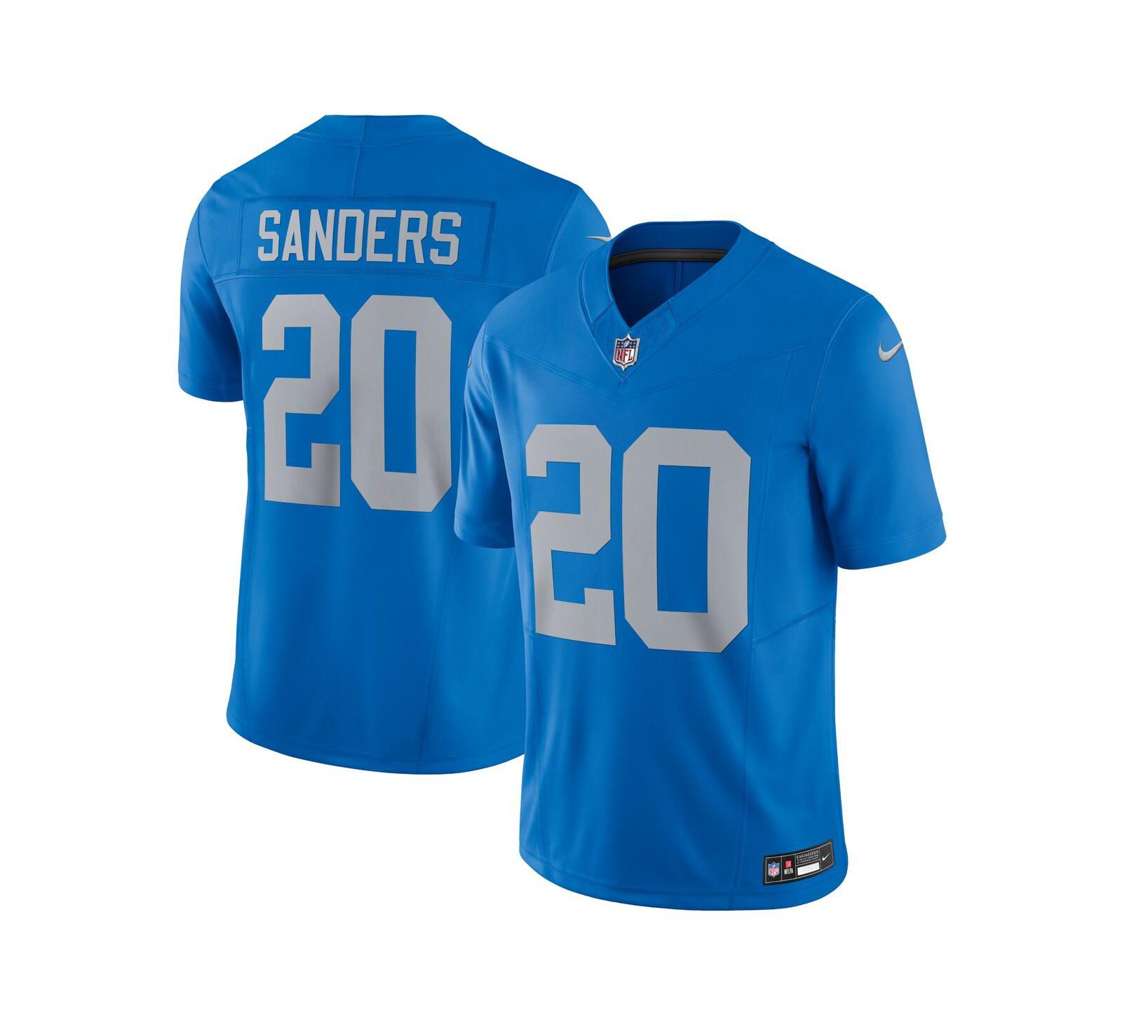 Nike Men's Barry Sanders Detroit Lions Vapor F.U.S.E. Alternate Limited Jersey