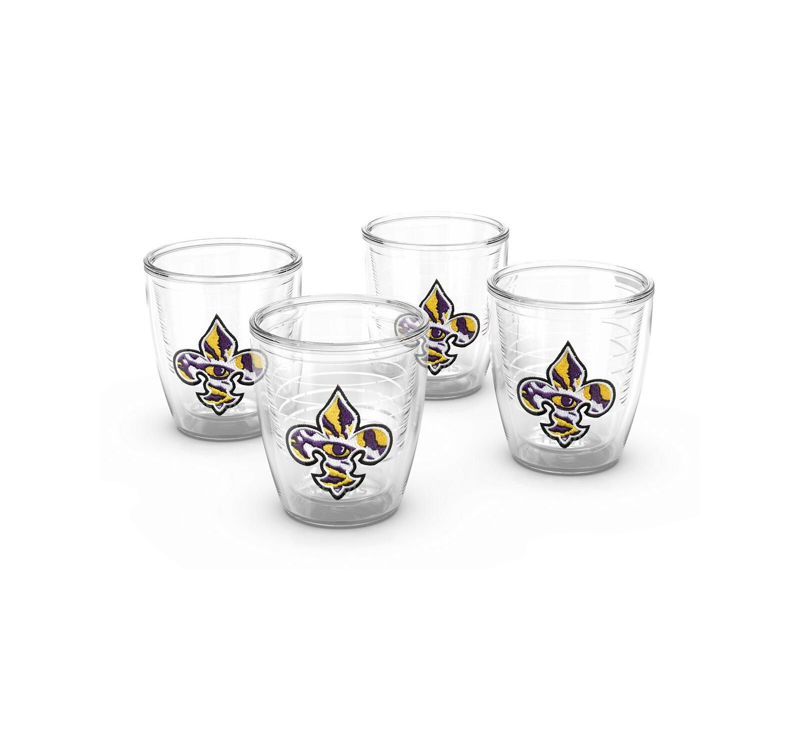 Tervis Tumbler LSU Tigers 4-Pack 12oz. Emblem Set