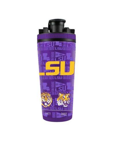 Бутылка Ice Shaker Wincraft LSU Tigers, 26oz., нержавеющая сталь 4D