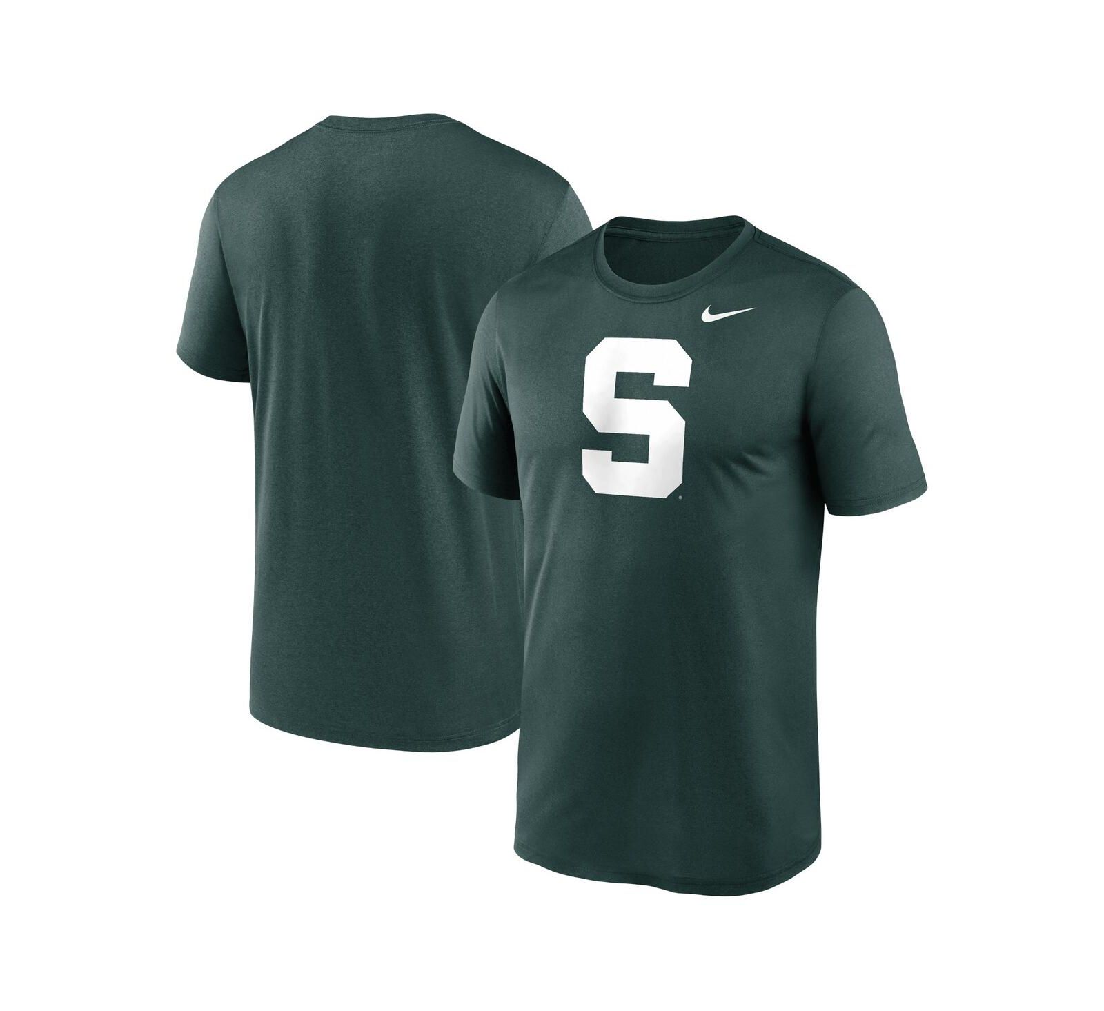 Nike Men's Green Michigan State Spartans Primetime Legend Alternate Logo T-Shirt