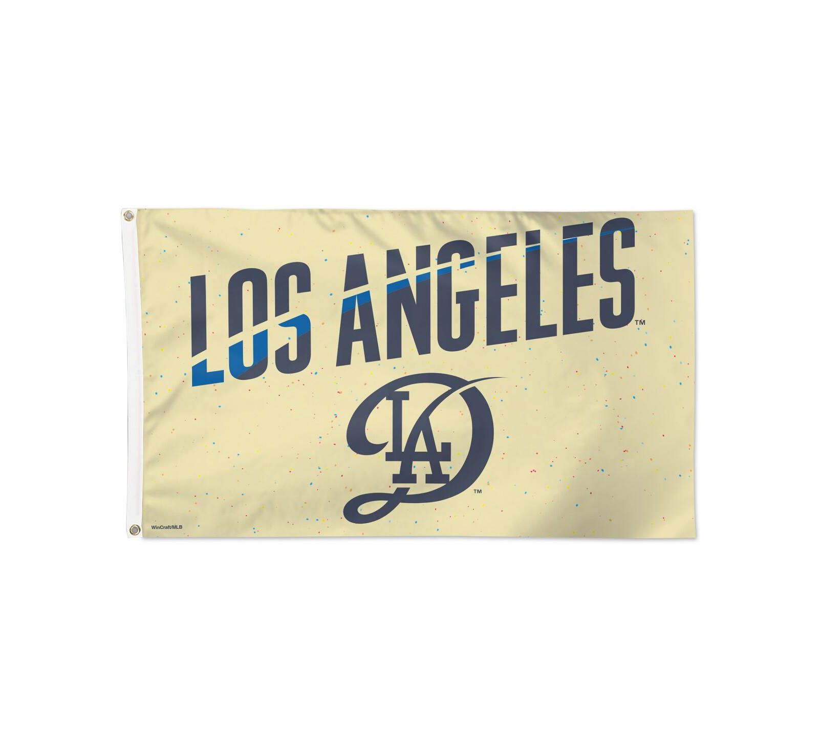 Делюкс флаг Wincraft Los Angeles Dodgers 2024 City Connect 3' x 5' One-Sided