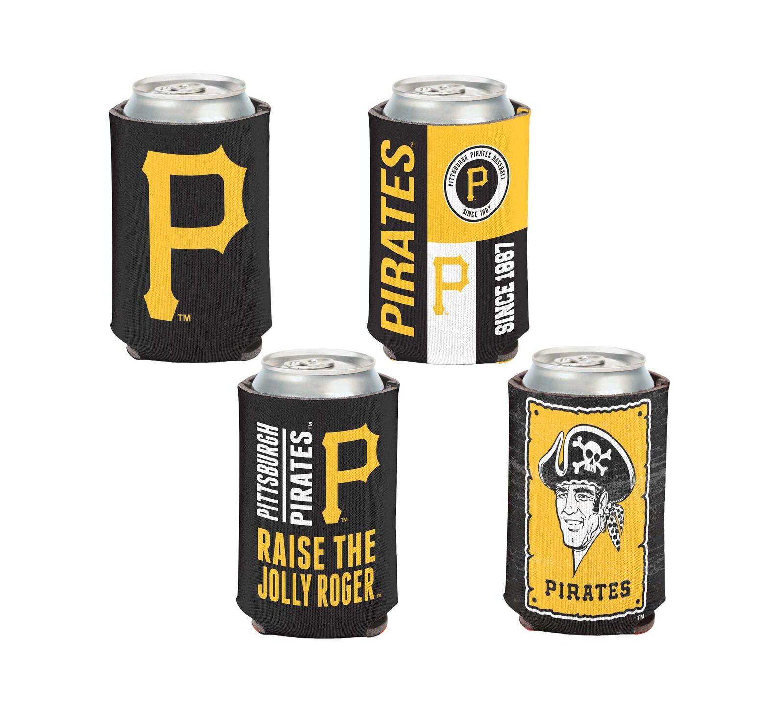 Wincraft Pittsburgh Pirates 4-Pack 12oz. Can Cooler Set