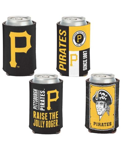 Набор из 4 охлаждающих банок Wincraft Pittsburgh Pirates 12oz. Can Cooler Set