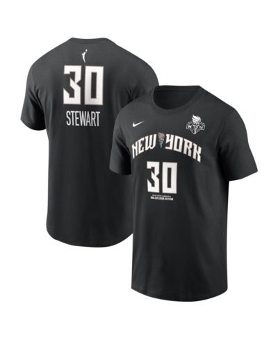 Футболка Nike Breanna Stewart Black New York Liberty Explorer Edition для мужчин и женщин
