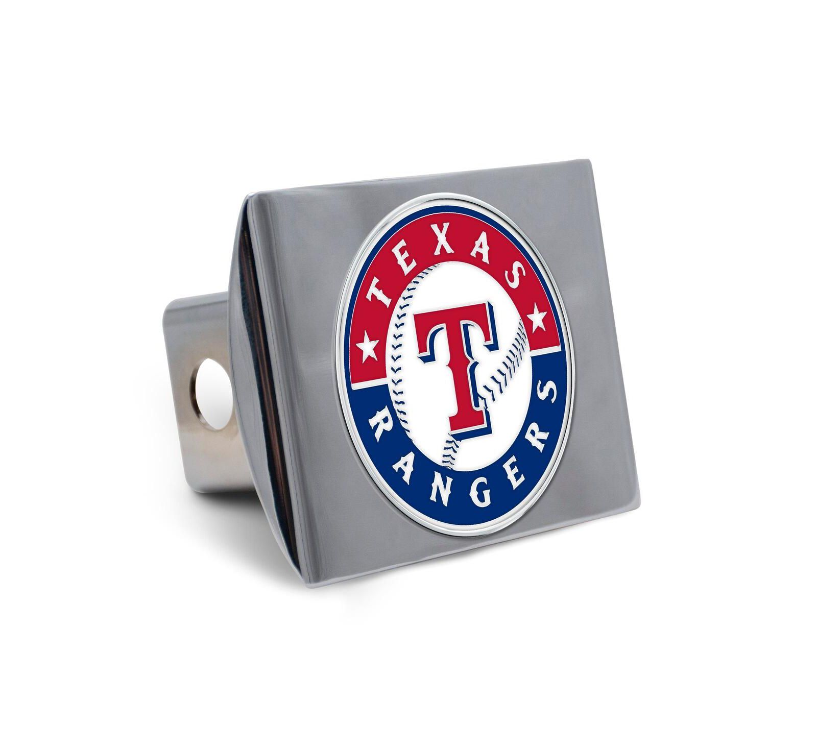 Wincraft Texas Rangers Premium Metal Hitch Cover