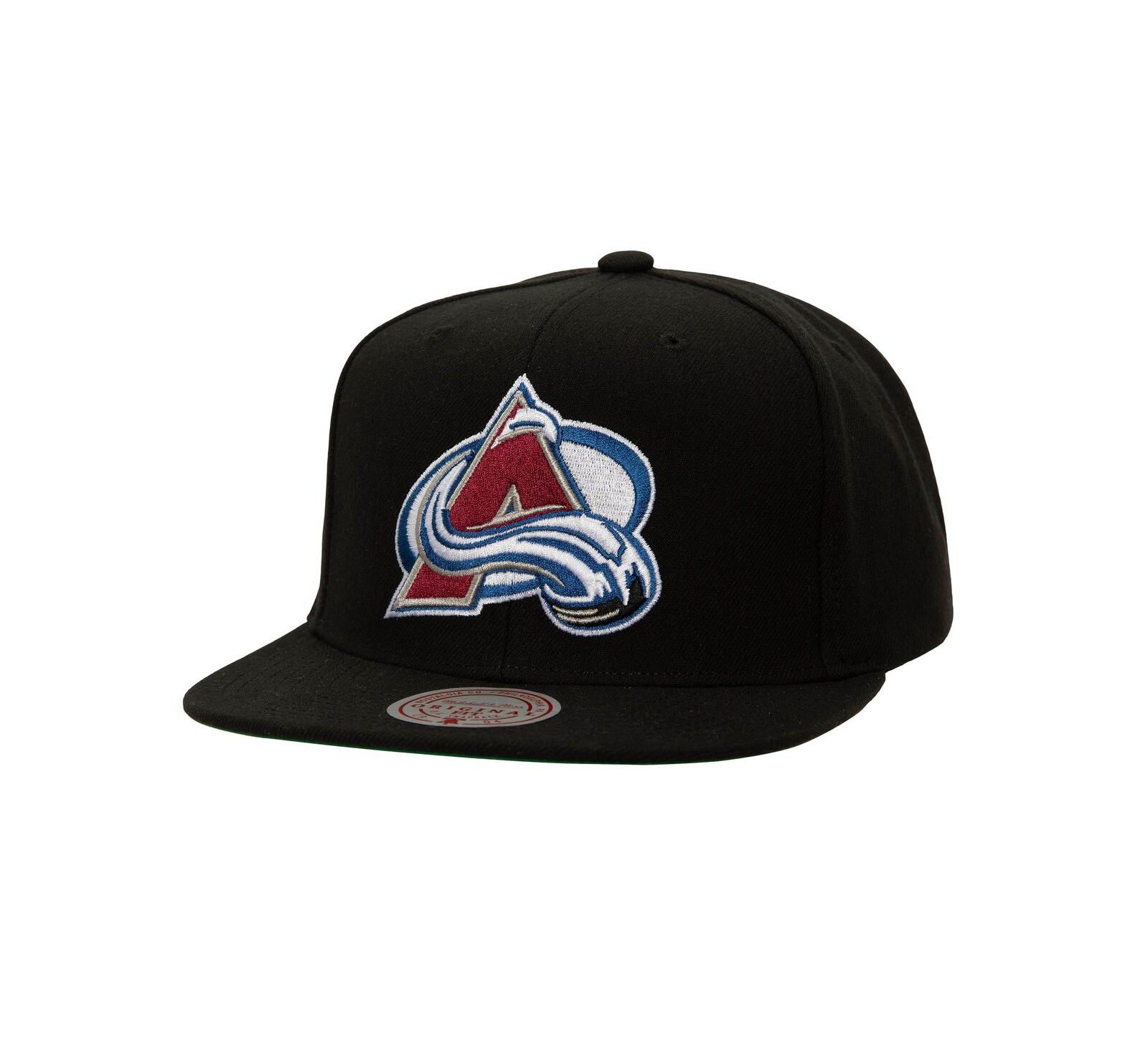 Mitchell & Ness Мужская кепка snapback Colorado Avalanche Black