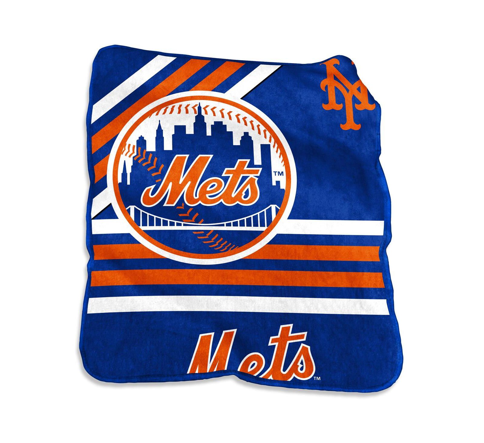 Плед Logo Brands New York Mets 50'' x 60'' Plush Raschel