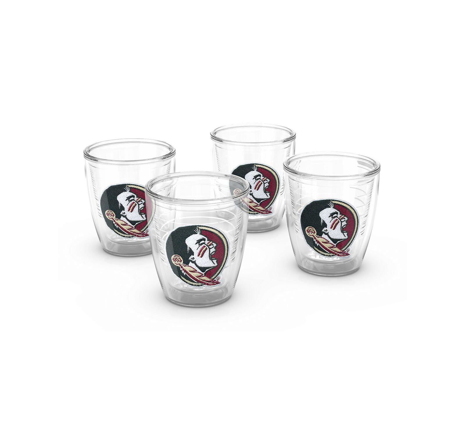 Tervis Tumbler Florida State Seminoles 4-Pack 12oz. Emblem Tumbler Set