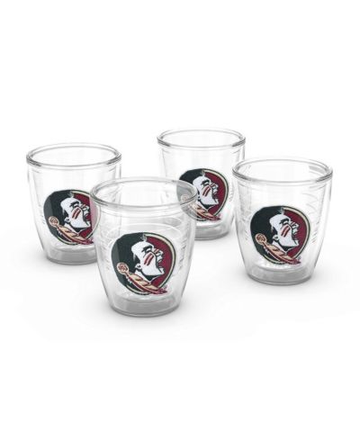 Набор стаканов Tervis Tumbler Florida State Seminoles 4-Pack 12oz. Emblem Tumbler Set