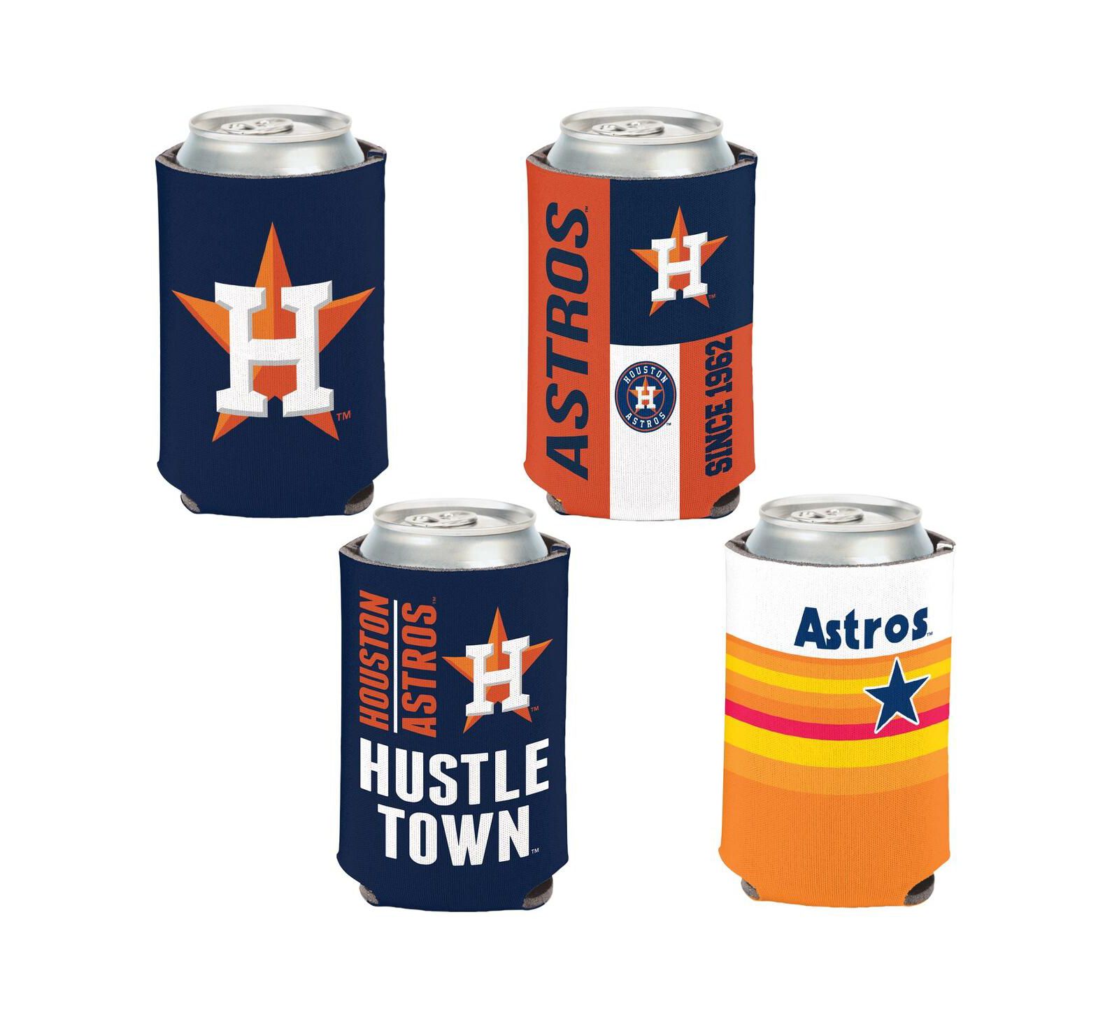 Wincraft Houston Astros 4-Pack 12oz. Can Cooler Set
