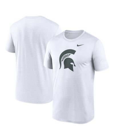 Nike Men's White Michigan State Spartans Primetime Legend Logo T-Shirt