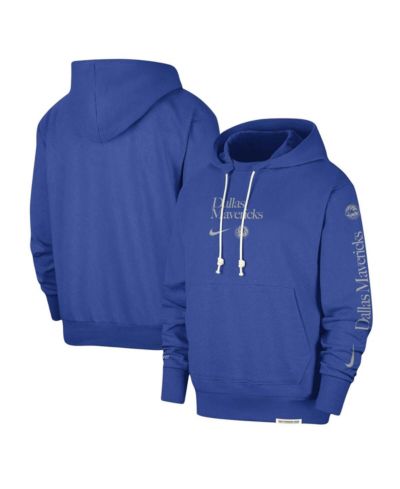 Мужское худи Nike Blue Dallas Mavericks Authentic Performance Pullover