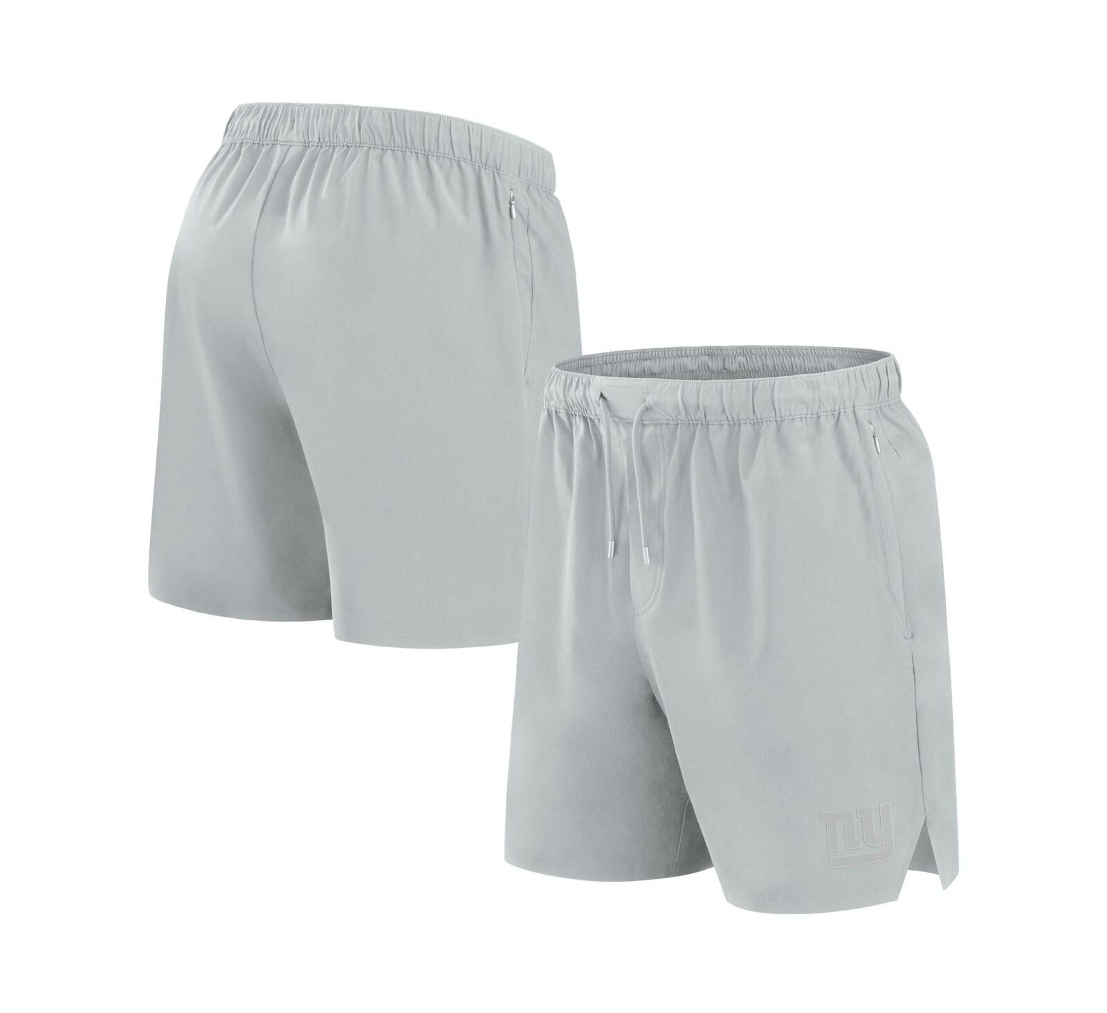Fanatics Men's Gray New York Giants Front Office Woven Shorts