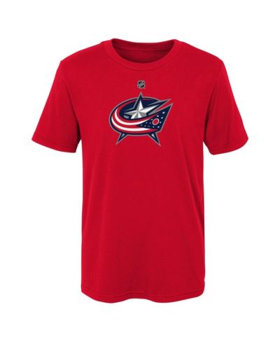Футболка Outerstuff Red Columbus Blue Jackets Primary Logo для мальчиков и девочек
