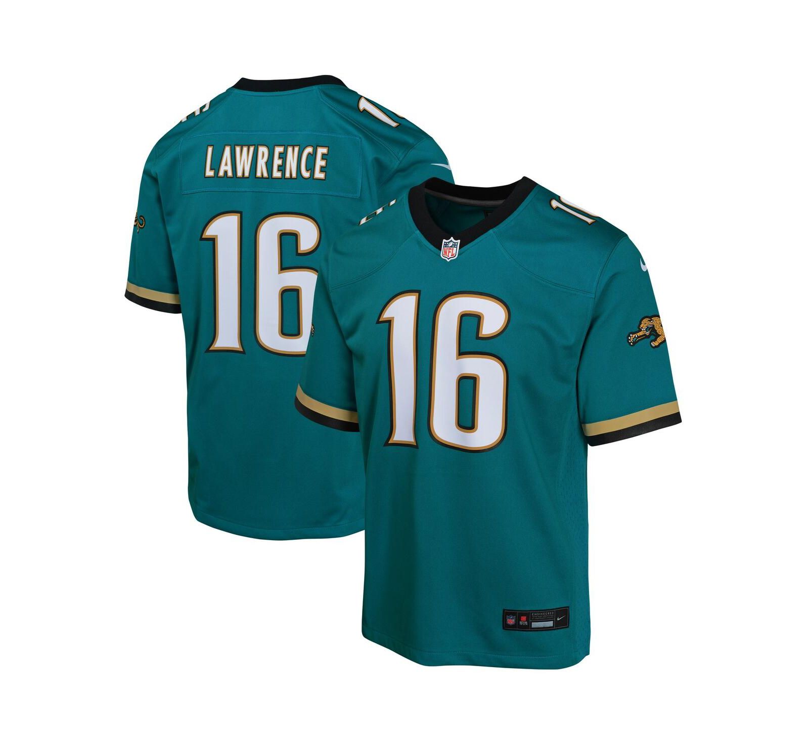 Nike Детская джерси Trevor Lawrence Jacksonville Jaguars Prowler Throwback