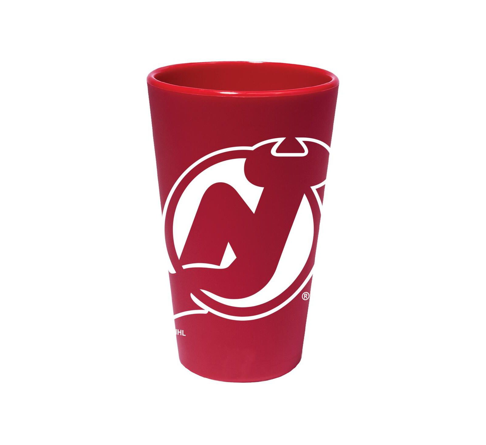 Wincraft New Jersey Devils 16oz. Team Color Silicone Pint Glass