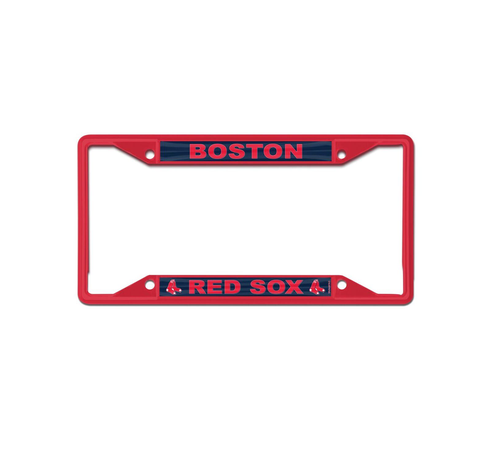 Рамка для номерного знака Wincraft Boston Red Sox Chrome Color
