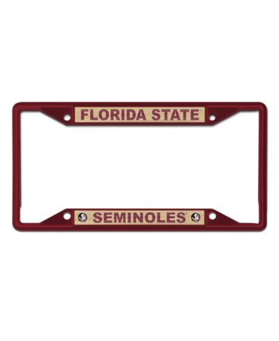 Wincraft Florida State Seminoles Chrome Color License Plate Frame