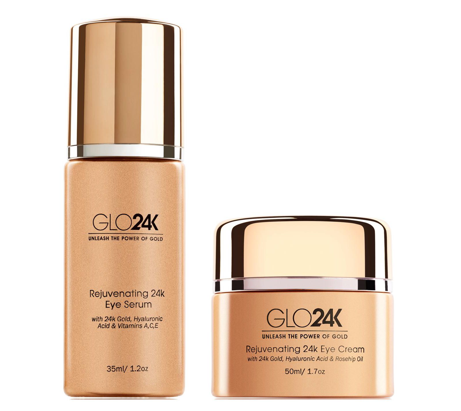 Rejuvenating 24k Eye Cream and Serum