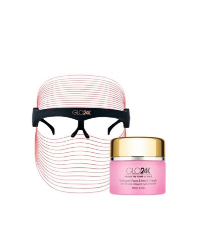 7 Color LED Beauty Mask + Collagen Cream.