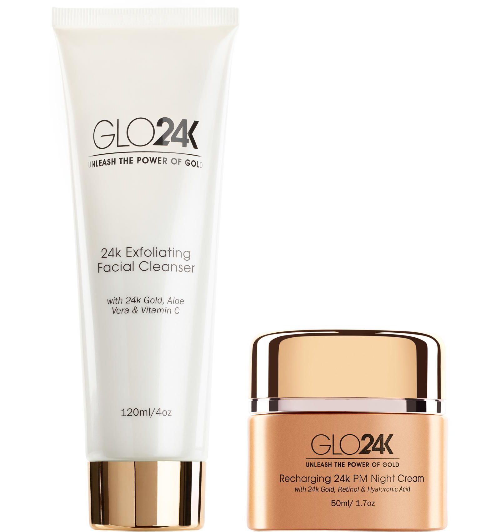 Exfoliating Facial Cleanser & Night Cream