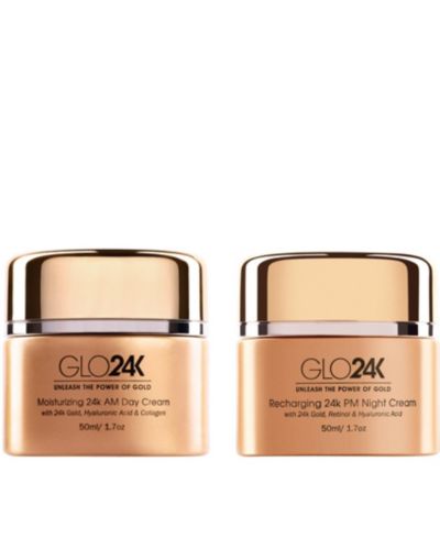 GLO24K Увлажняющий дневной и ночной крем с 24k Gold