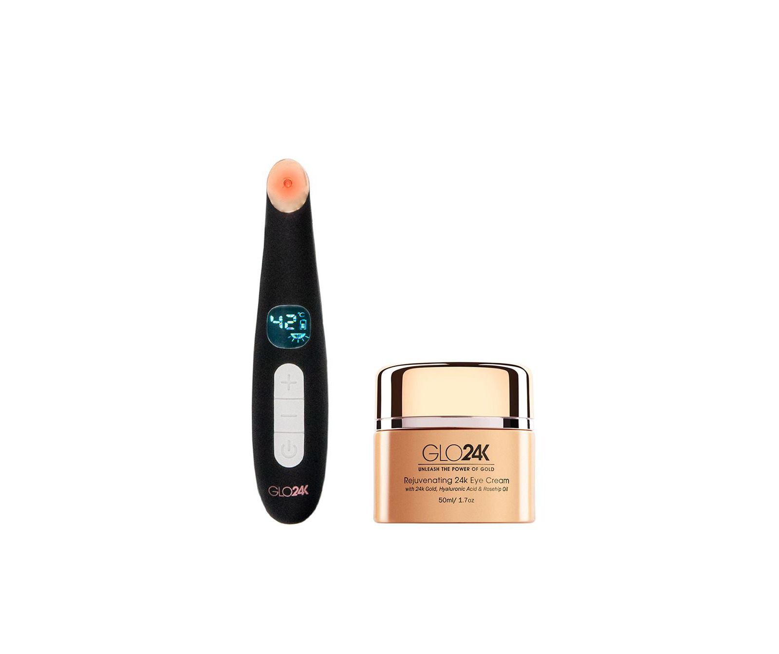 Набор для ухода за кожей вокруг глаз Triple Action Eye Care Therapy Wand + 24K Eye Cream