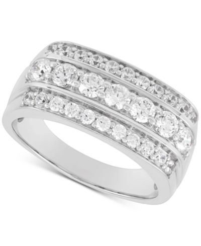 Мужское кольцо Grown With Love с лабораторным бриллиантом, 1-1/2 ct. t.w., 10k Gold