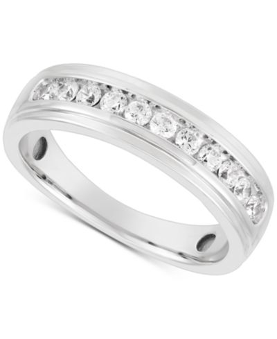 Grown With Love Мужское кольцо Grown With Love Lab Grown Diamond Channel Band
