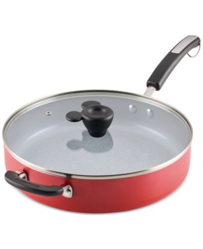 Farberware Disney Сковорода с крышкой, керамическое антипригарное покрытие, 4.5-Qt.
