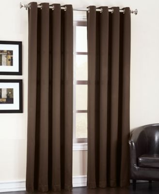 Sun Zero Grant Room Darkening Grommet Curtain Panel
