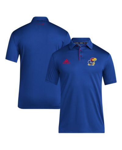 adidas Мужской поло AEROREADY Royal Kansas Jayhawks 2024