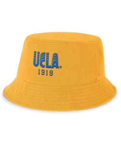 Мужская панама Nike Gold UCLA Bruins Legacy Apex Bucket Hat