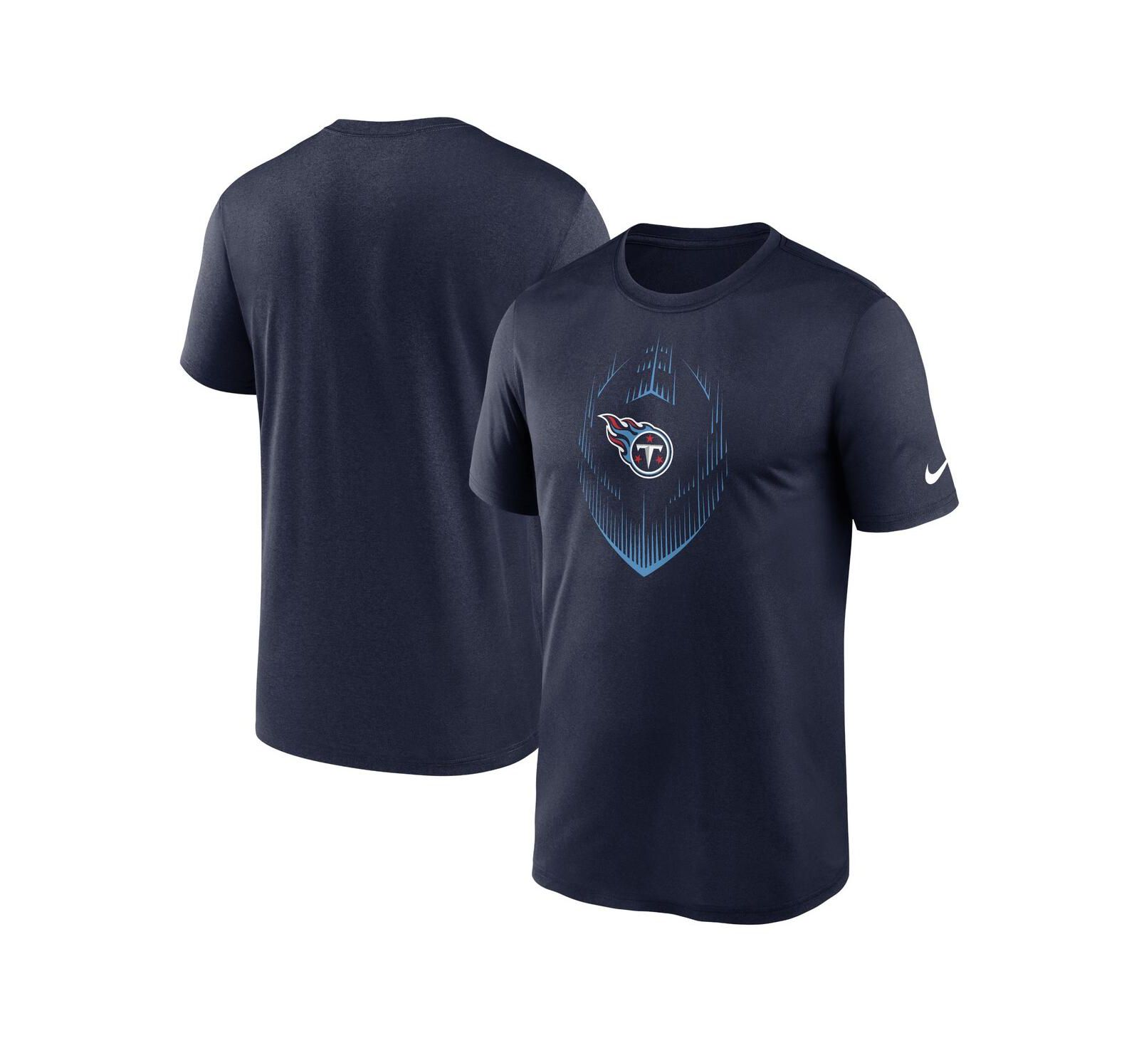 Мужская футболка Nike Tennessee Titans Primetime Legend Icon Performance, темно-синяя