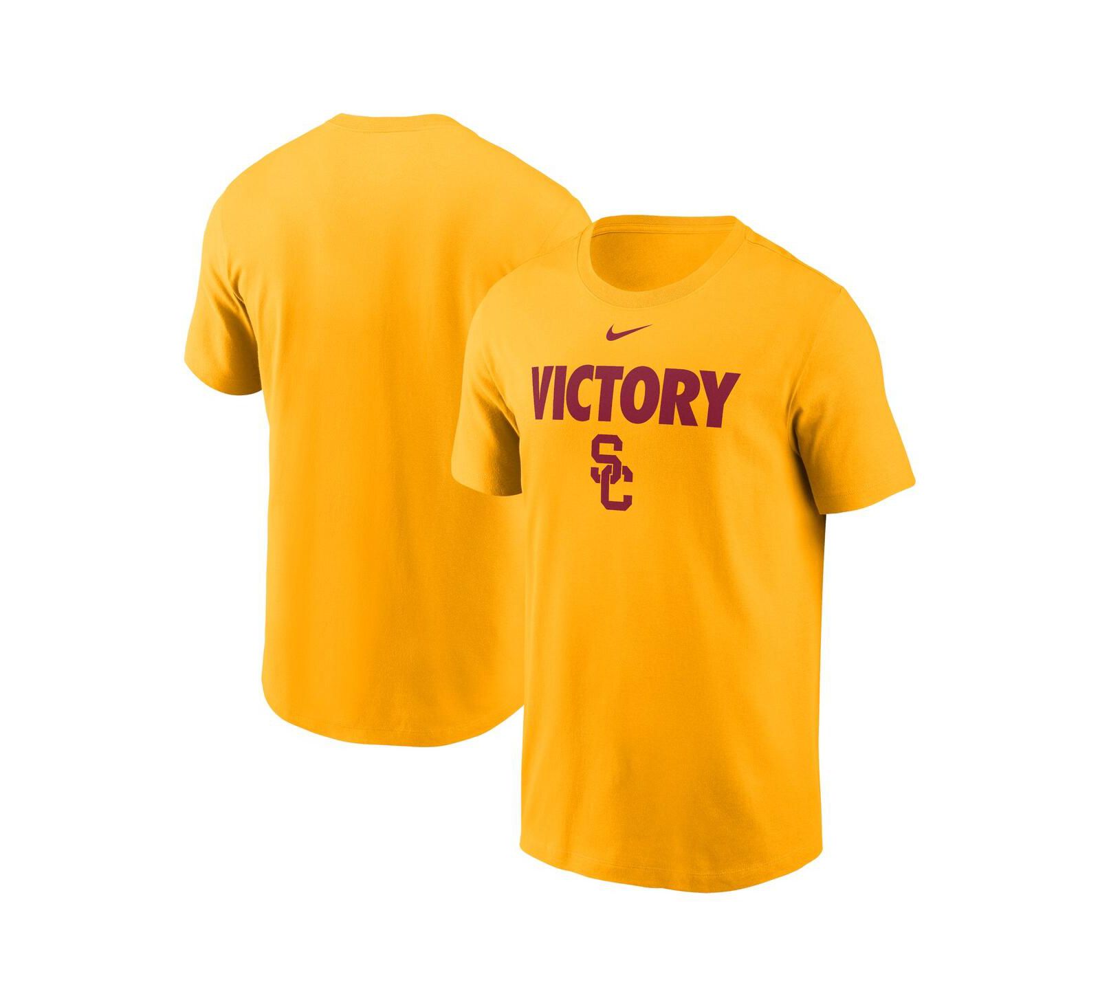 Nike Мужская золотая футболка USC Trojans Local Ultimate Chant