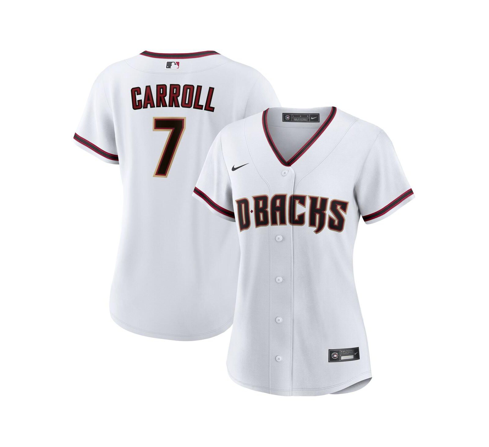 Nike Women's Corbin Carroll White Arizona Diamondbacks Home Replica Player Jersey