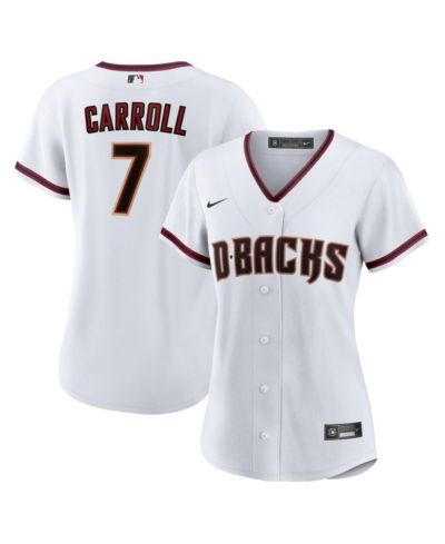 Джерси Nike Women's Corbin Carroll White Arizona Diamondbacks Home Replica