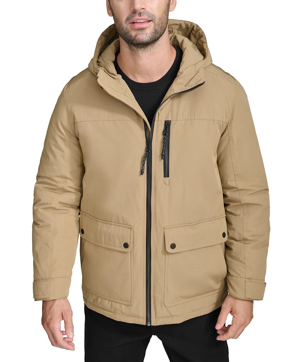 Cole Haan Men's Hooded Down Jacket