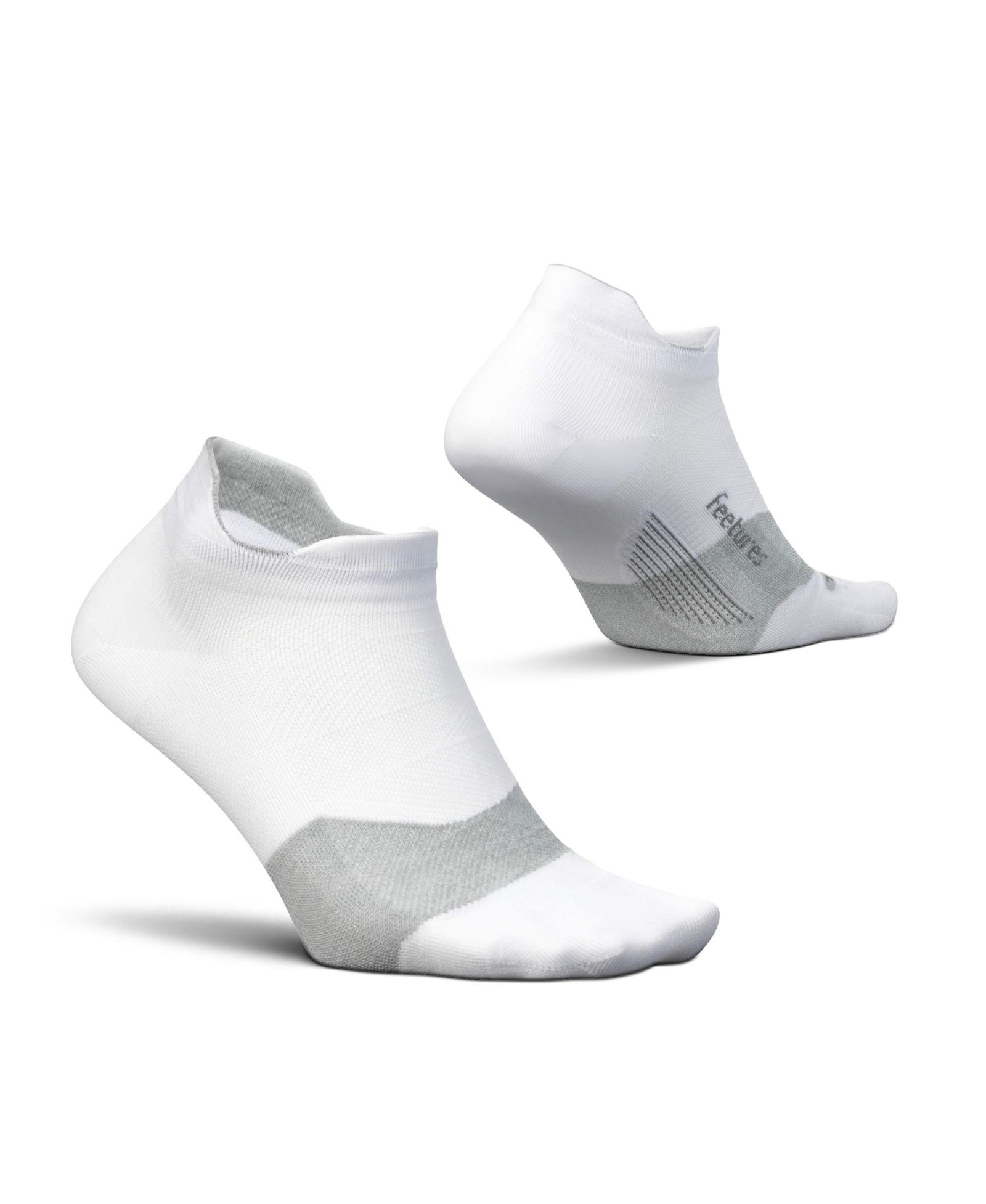 Feetures Men's Elite Ultra Light Cushion Ankle Socks - Sport Sock with Targeted Compression - Xlarge