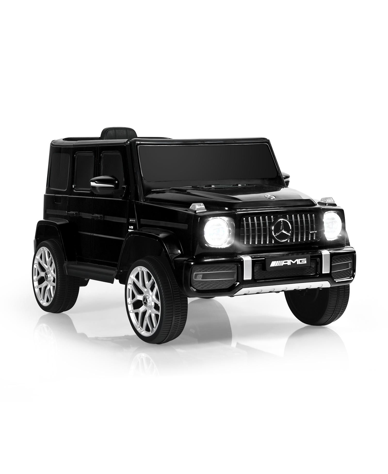 Sugift Mercedes-Benz G63 Remote Control 12V Ride-On Car, For 2 Riders, Ages 3+