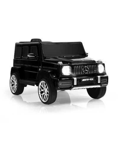 Sugift Mercedes-Benz G63 Remote Control 12V Ride-On Car, For 2 Riders, Ages 3+