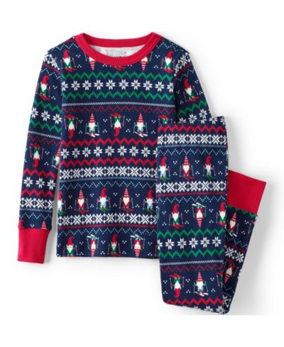 Dark navy multi gnomes