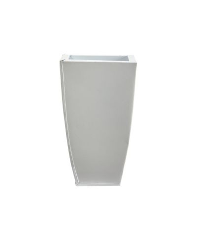 Slickblue квадратный металлический кашпо 13 Inch Tapered Design Garden Pot