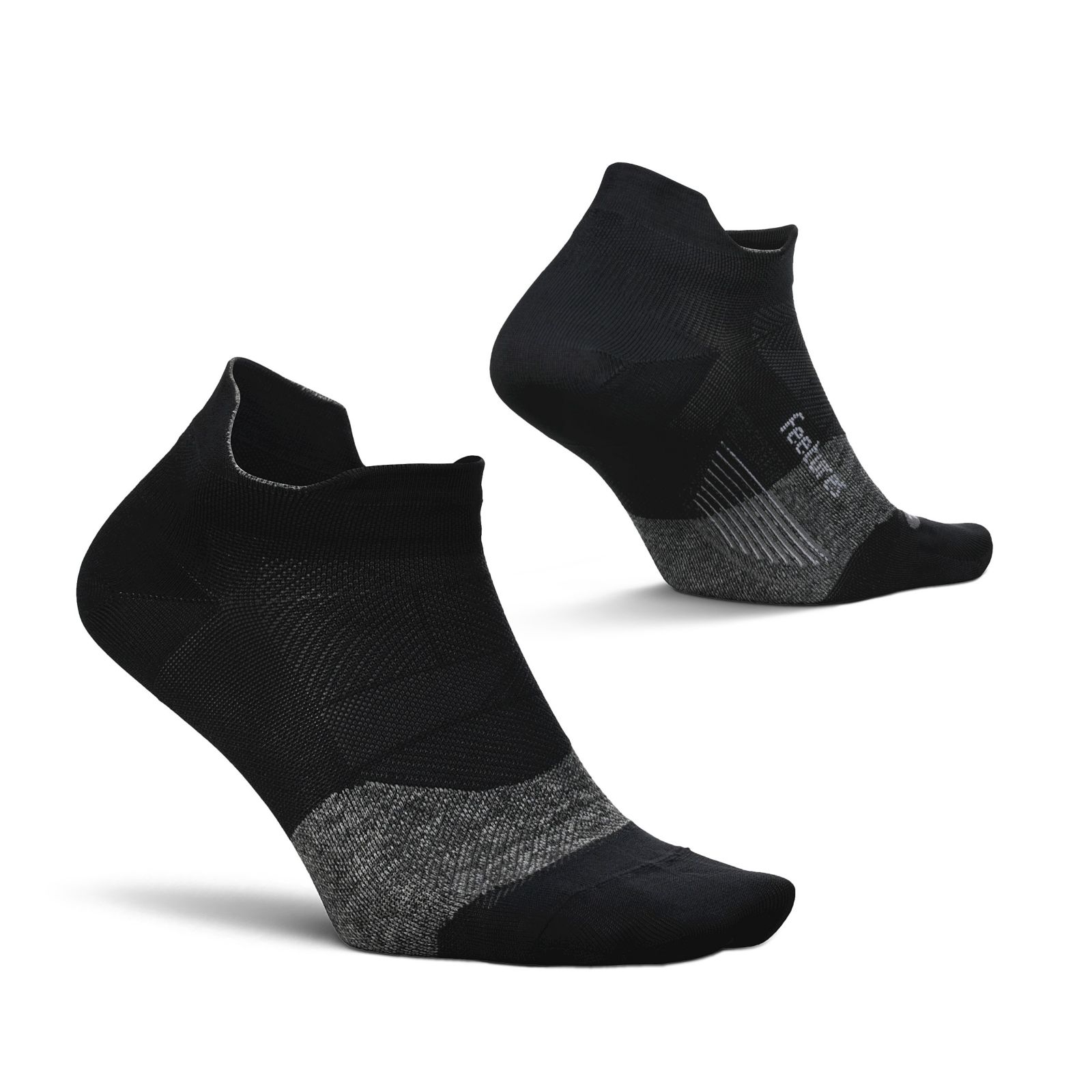Мужские носки Feetures Elite Ultra Light No Show Tab Ankle - спортивные носки с компрессией