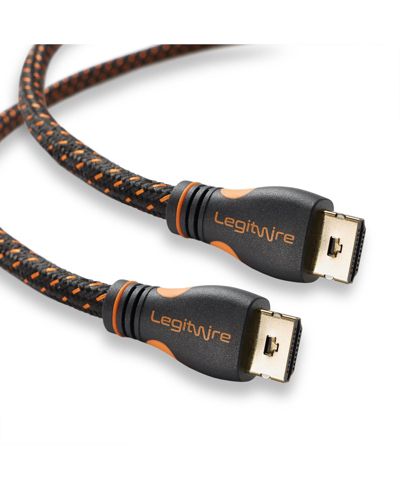 Кабель LegitWire 10 ft 4K HDMI с Ethernet, ARC, HDR, 3D, HDCP 2.2, 18Gbps HDMI 2.0