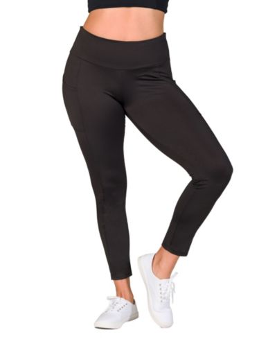 Женские леггинсы 24seven Comfort Apparel Side Pocket Ankle Length Yoga Pant