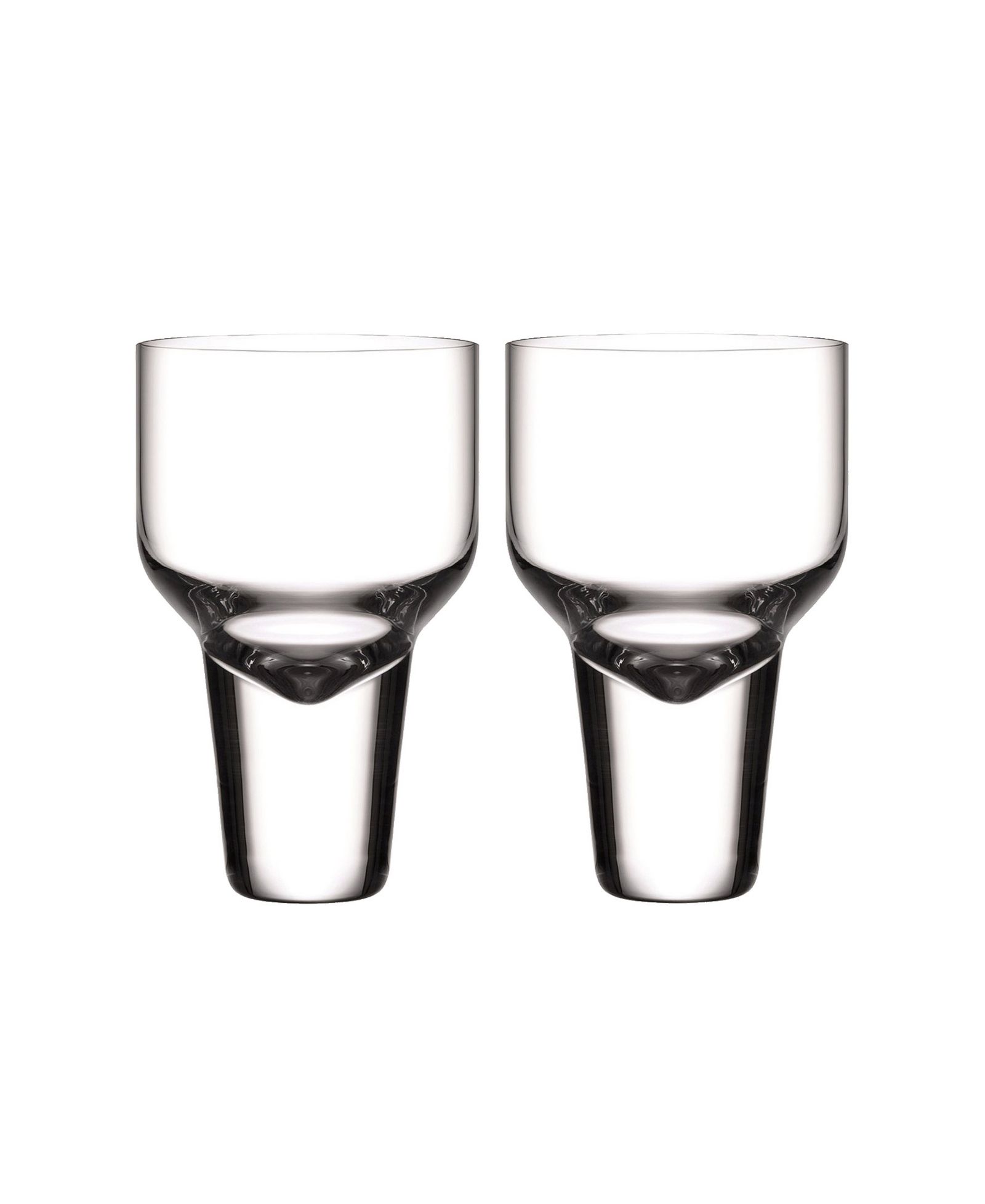 Nude Glass Gravity Small Cocktail Glasses, Set of 2