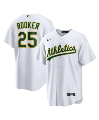 Мужская джерси Nike Brent Rooker White Oakland Athletics Home Replica