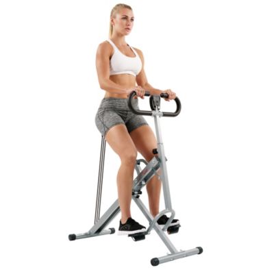 Тренажер Sunny Health & Fitness Smart Upright Row-N-Ride с Bluetooth и LCD монитором