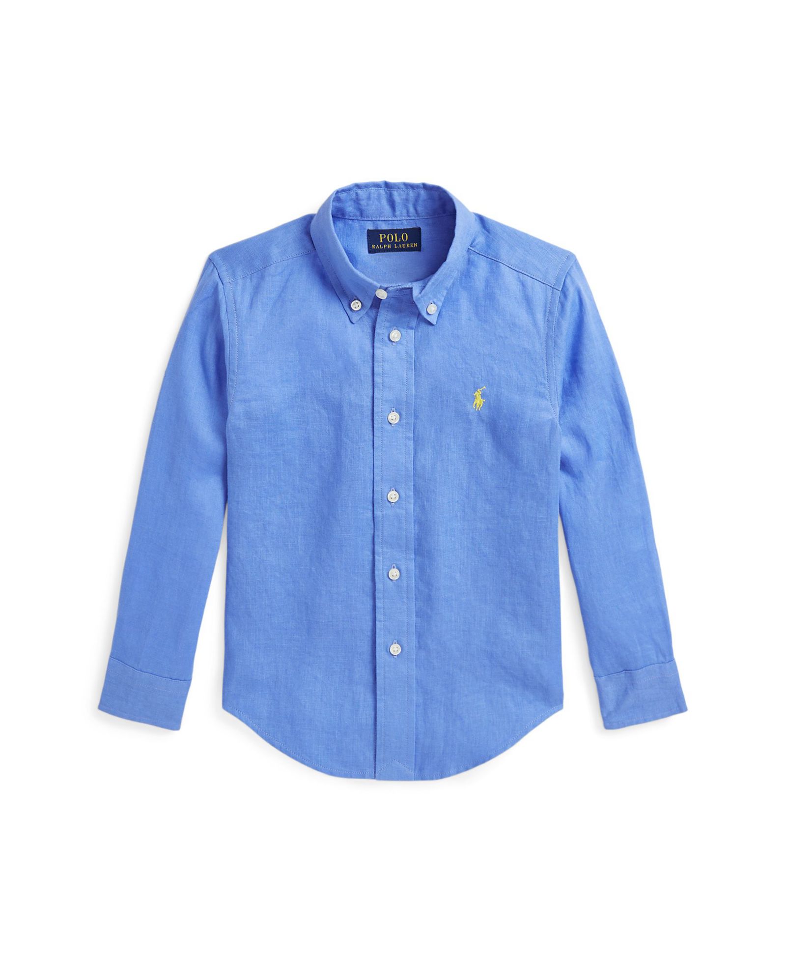 Детская льняная рубашка Polo Ralph Lauren 2-7